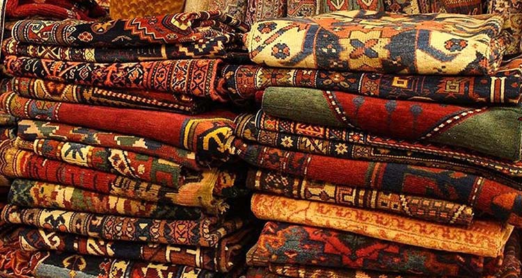 روش انبار کردن فرش